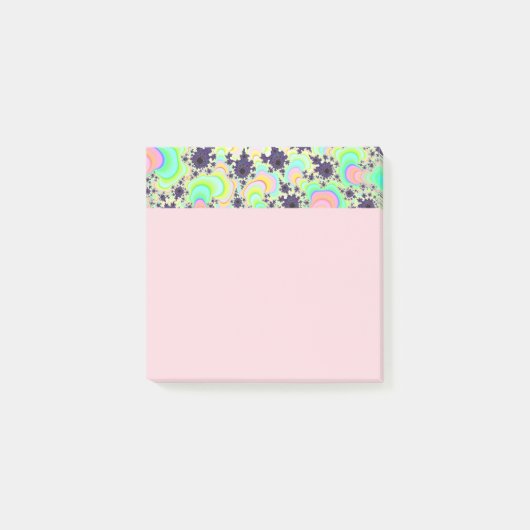 Paarse Splatter Eye Post-it® Notes (Voorkant)