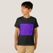 Paarse spleetglitter - Aangepast ontwerp T-shirt (Voorkant volledig)