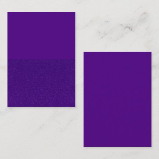 Paarse split noise Visitekaartjes – (Voorkant / Achterkant)