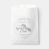 Paarse Spooky Schattigee Vleermuizen Baby Hallowee Bedankzakje (Voorkant)