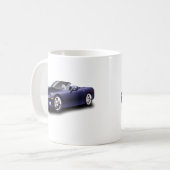Paarse sportwagen koffiemok (Voorkant links)