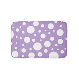 Paarse spots Bath Mat