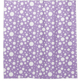Paarse spots Shower Curtain Douchegordijn