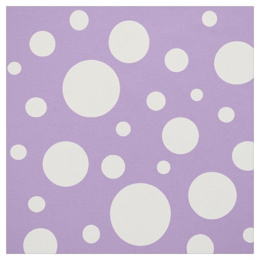 Paarse spots stof (Swatch)