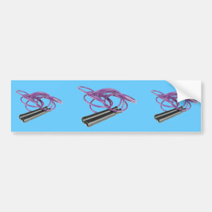 Paarse sprommerik bumpersticker