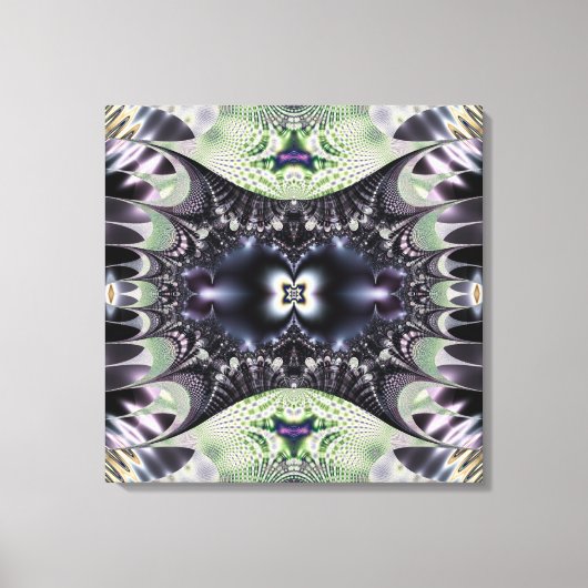 Paarse Sprookje Canvas Afdruk (Voorkant)