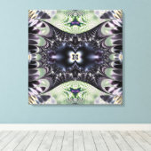 Paarse Sprookje Canvas Afdruk (Insitu (Houten vloer))