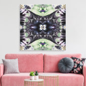 Paarse Sprookje Canvas Afdruk (Insitu (Woonkamer))
