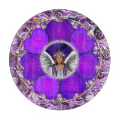 Paarse spuitplaat snijplank (Voorkant)