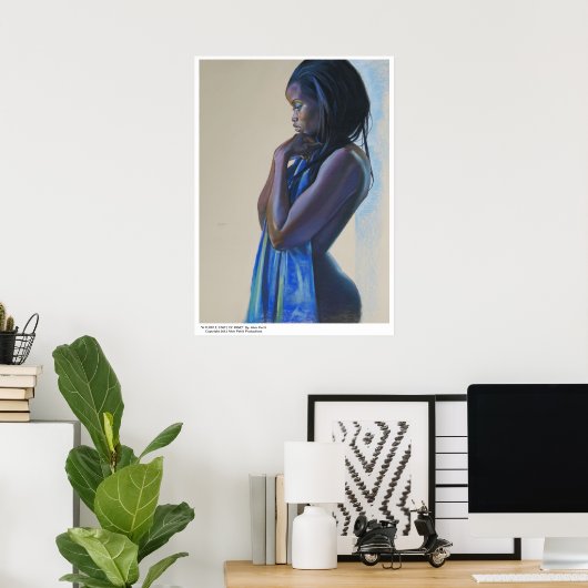 "PAARSE STAND VAN MIND" door: Alvin Pettit Poster (Thuiskantoor)