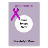 Paarse standaard-koolstofSjabloon door Kenneth Yon Kaart (Achterkant)