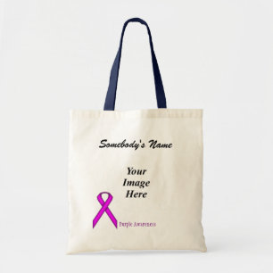 Paarse standaard-koolstofSjabloon door Kenneth Yon Tote Bag