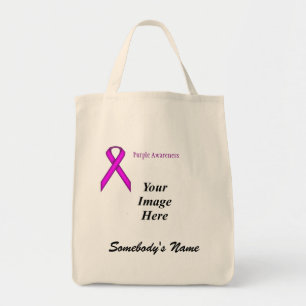 Paarse standaard-koolstofSjabloon door Kenneth Yon Tote Bag