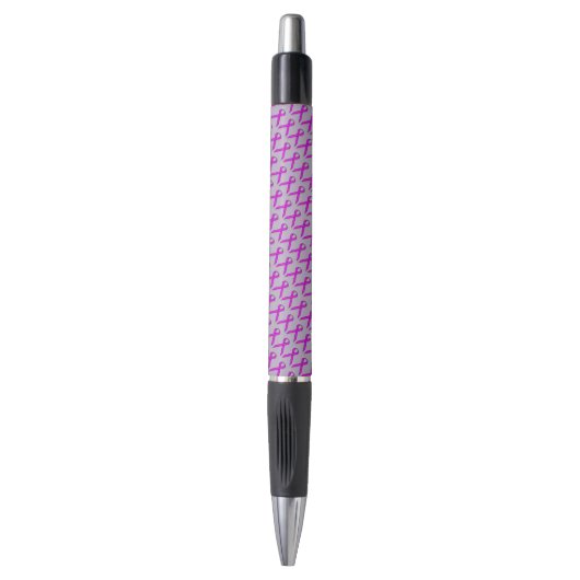 Paarse Standaardlint door Kenneth Yoncich Pen (Voorkant Verticaal)