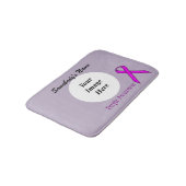 Paarse Standard Ribbon Tmpl van Kenneth Yoncich Badmat (Gekanteld)