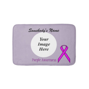 Paarse Standard Ribbon Tmpl van Kenneth Yoncich Badmat