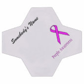 Paarse Standard Ribbon Tmpl van Kenneth Yoncich Voetbal (Enkel)