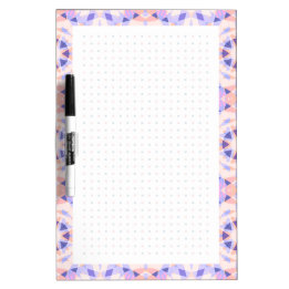 Paarse Star Dot Grid College Meisje School Planner Whiteboard