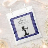 Paarse Starburst Heks Halloween Bedankzakje (Geknipt)