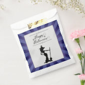 Paarse Starburst Heks Halloween Bedankzakje (Gezegeld)