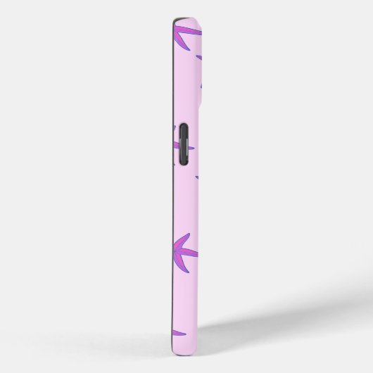 Paarse Starfish telefoonhoesje Case-Mate iPhone Case (Achterkant / Rechts)