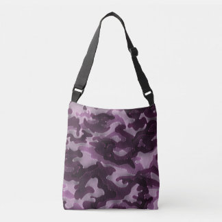 Paarse Starry Camo Blend Crossbody Tas