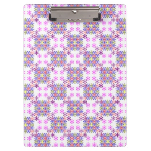 PAARSE STARS PATTERN KLEMBORD (Voorkant)
