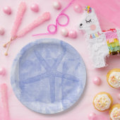 Paarse Starvis Papieren Bordje (Feest)