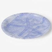 Paarse Starvis Papieren Bordje (Gekanteld)