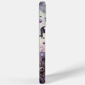 Paarse Steampunk Abstract Wrap Case-Mate iPhone Case (Achterkant / Rechts)