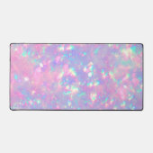 paarse steensteenfoto bureaumat (Voorkant)