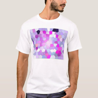 paarse steenwand t-shirt