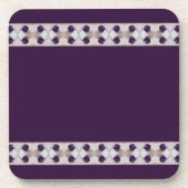 Paarse stekken onderzetter (Voorkant)