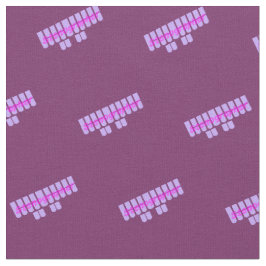 Paarse stembanden stof