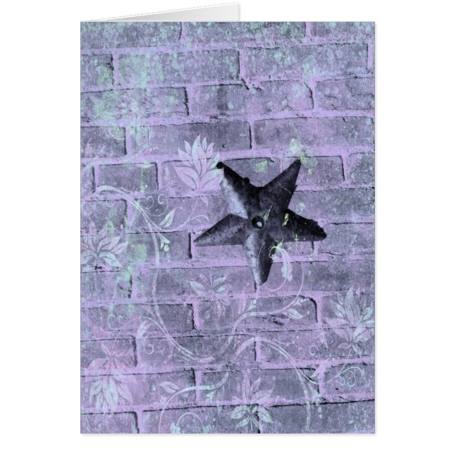 Paarse ster (Voorkant)