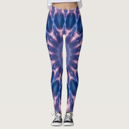 Paarse Sterkte Leggings