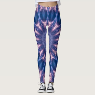 Paarse Sterkte Leggings