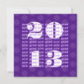 Paarse sterren 2013 Nieuw Afstudeerder of Verander Aankondiging (Achterkant)