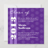 Paarse sterren 2013 Nieuw Afstudeerder of Verander Aankondiging (Voorkant)