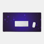 Paarse sterren bureaumat (Keyboard & Muis)
