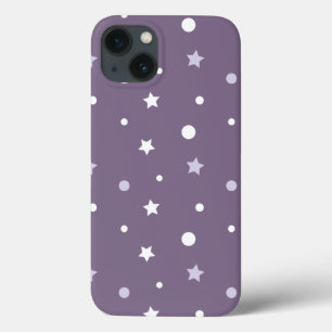 Paarse sterren Case-Mate iPhone case