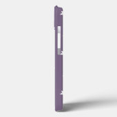 Paarse sterren Case-Mate iPhone case (Achterkant / Links)