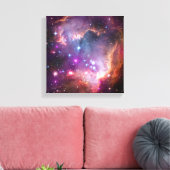 Paarse sterren Galaxy Space Astronomie Canvas Afdruk (Insitu (Woonkamer))