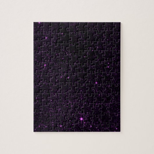 Paarse sterren legpuzzel (Verticaal)