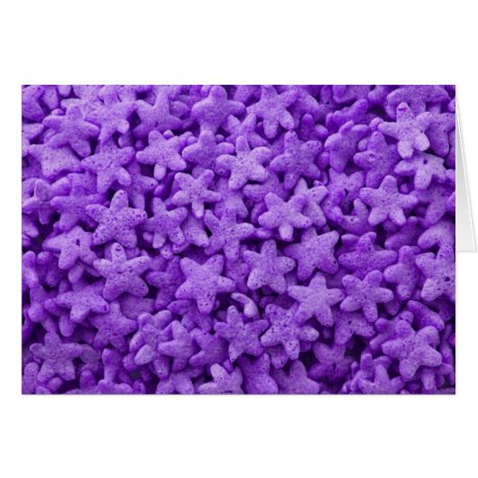 Paarse Sterren Ontbijt Ontbijt Voedingspatroon (Voorkant Horizontaal)