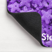 Paarse Sterren Ontbijt Ontbijt Voedingspatroon Muismat (Hoek)