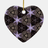 Paarse Sterren Ornament (Achterkant)