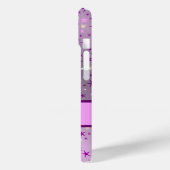 paarse, sterren, personaliseren + hoesje, hoesje, Case-Mate iPhone case (Achterkant / Links)