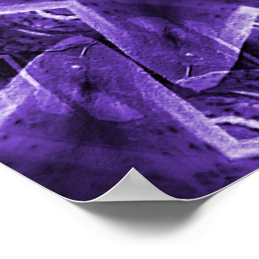 Paarse sterren..... poster (Hoek)