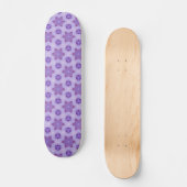 Paarse sterren skateboard (Voorkant)
